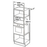 CANDY 金鼎 MIC20GDFX 內置式燒烤微波爐 (20公升)